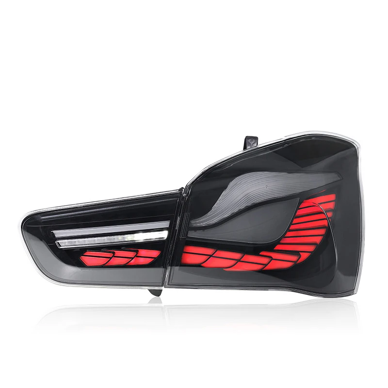 سيارة لسيارات BMW 1 Series F20 F21 الضوء الخلفي 2015-2018 ترقية المعدلة إلى إشارة الانعطاف الديناميكية DRL الجديدة LED الضوء الخلفي اكسسوارات السيارات #4