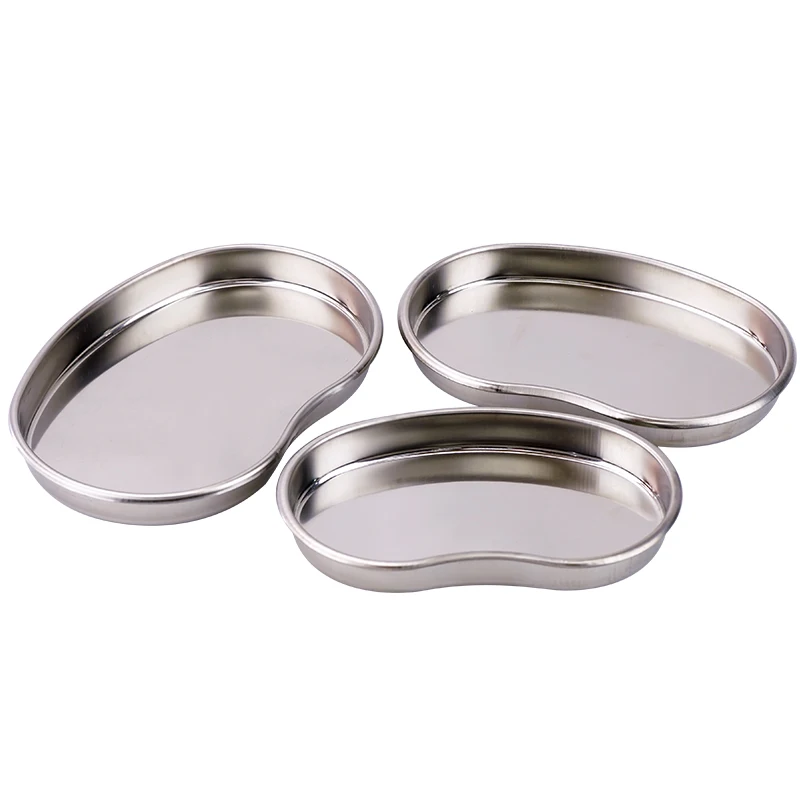 Surgical Medical Dental Instruments Bending Tray Disinfection Plate Stainless Steel Tray