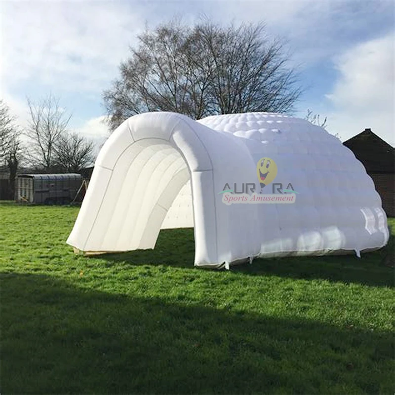 

Custom 10x10 Ft. 3x3 M Large Inflatable Tent Marquee Igloo For Party Inflatable Wedding Advertising Tent