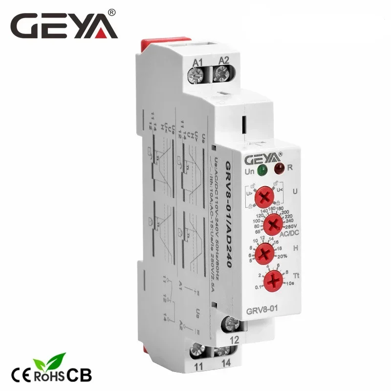 

GEYA GRV8-01 Реле напряжения