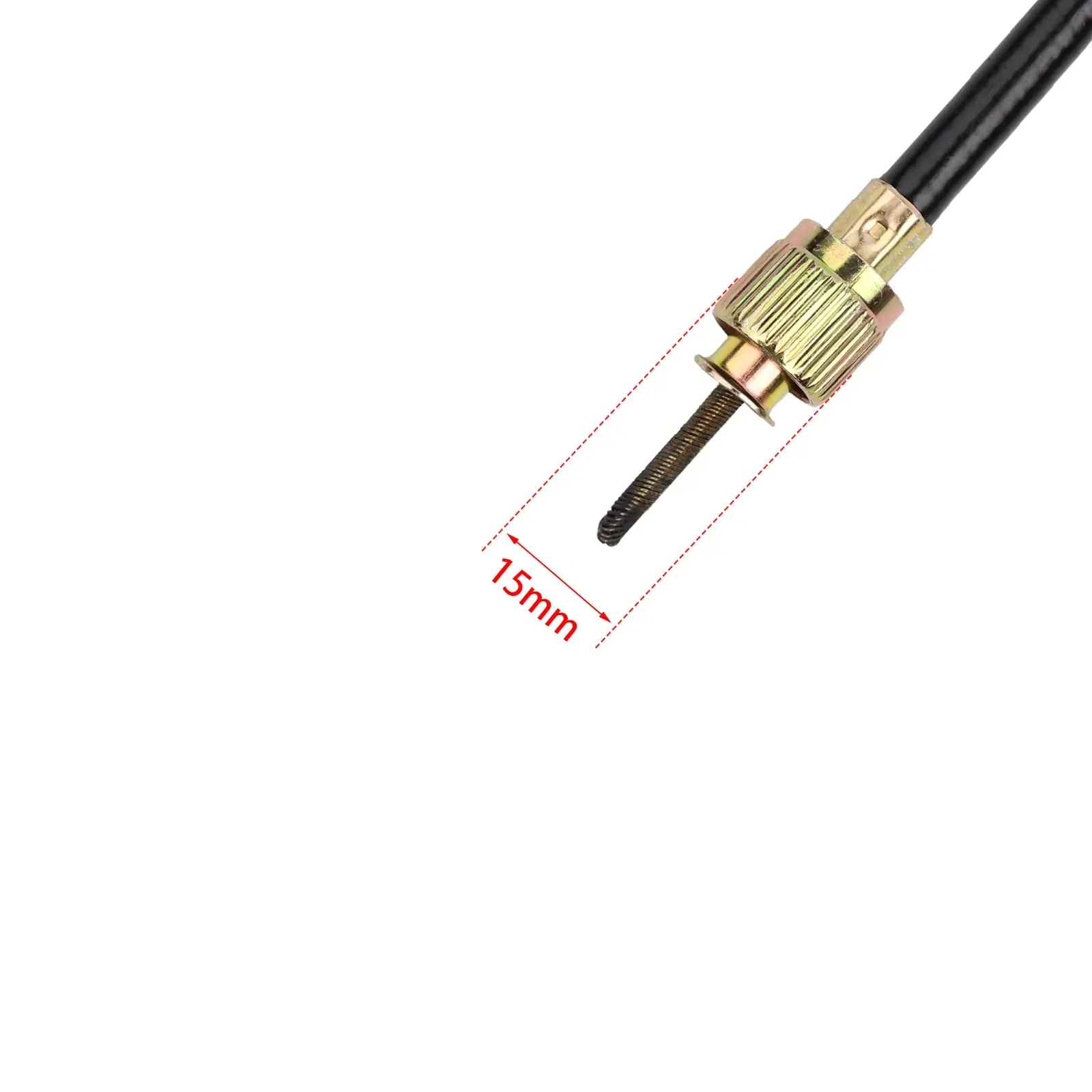 GY6 A-90/95/100 cm, rosca M12 de 35,4 polegadas, apto para GY6 50CC 150CC scooter chino Taotao JMSTAR ROKETA PEACE