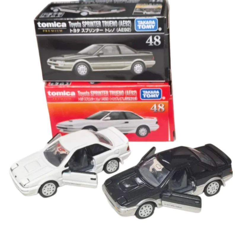 Takara Tomy Tomica Premium Black Box Toyota Sprinter Trueno AE92 Alloy Diecast Simulation Car Model Collectible Toy For Boys view 6