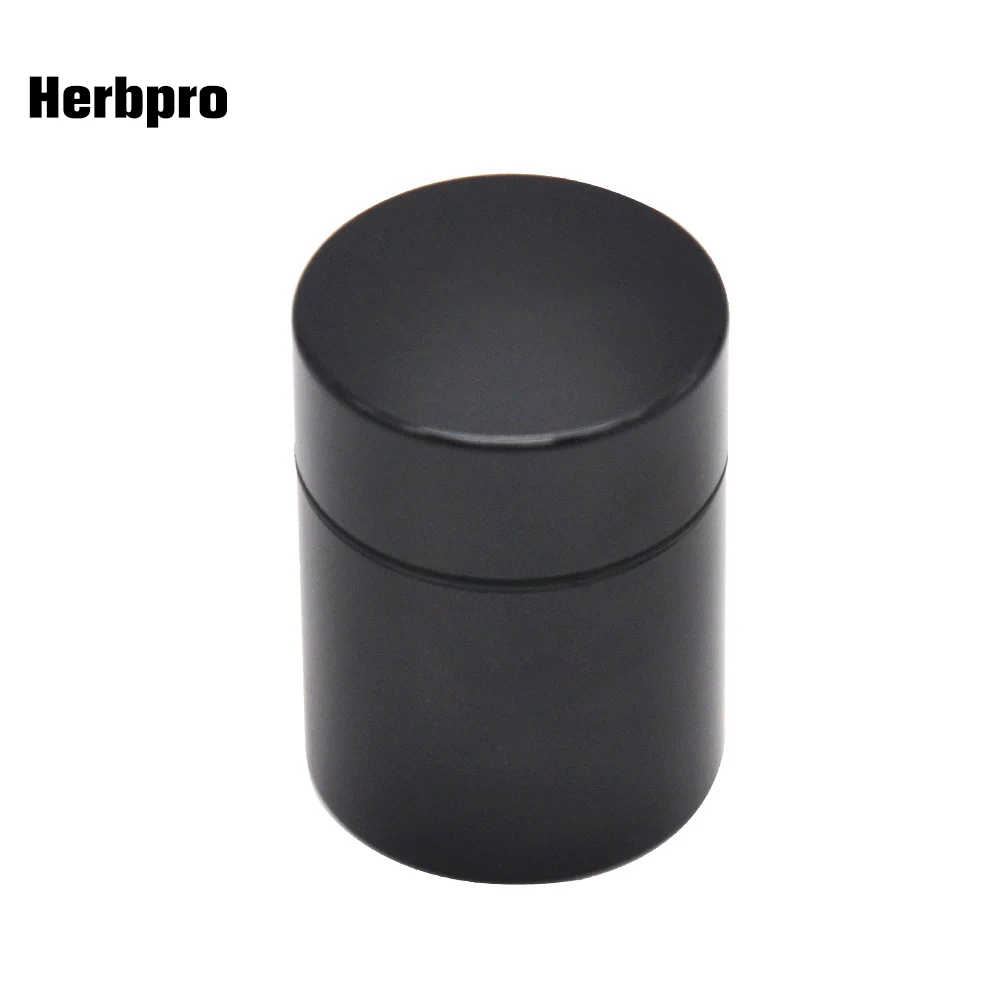 Muti-Functional Herb Stash Tea Jar Storage Containers Airtight Smell Proof Aluminum Smoking Accessories Box Pill Box