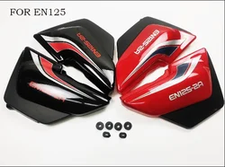 EU quality MOTOCYCLE Left&Rght Fuel Tank Shield Faring Parts Side Covers Battery Tool Panels For Suzuki EN125 EN125-2 EN125-2A
