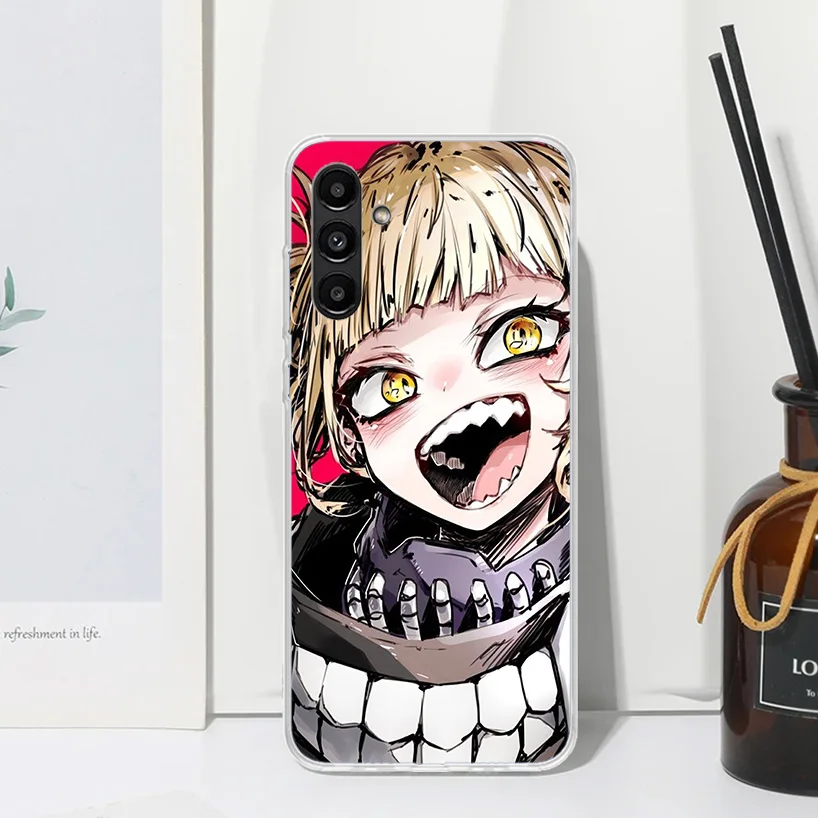 Himiko Toga Waifu Anime MHA Etui na telefon do Samsung Galaxy A15 A25 A35 A55 A14 A24 A34 A54 A13 A23 A33 A53 A12 A22 A32 A52 A05S A