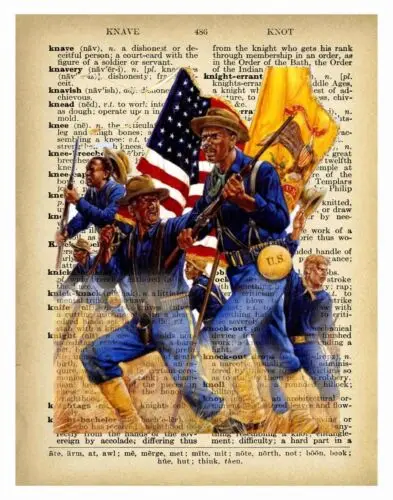 Buffalo Soldiers 1865 T shirt Transfers Iron On 8 x 10 Lite/ Dark Fabric