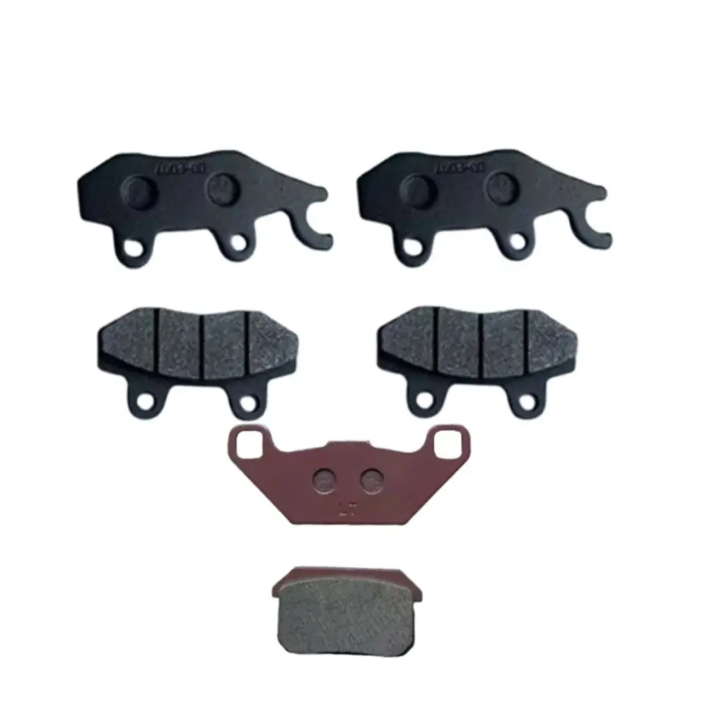 

1 Set Original Front and Rear Brake Pads C500-8301720-1&2 C500-8301730-1 For KAZUMA Jaguar STELS ATV 500GT Quad Parts