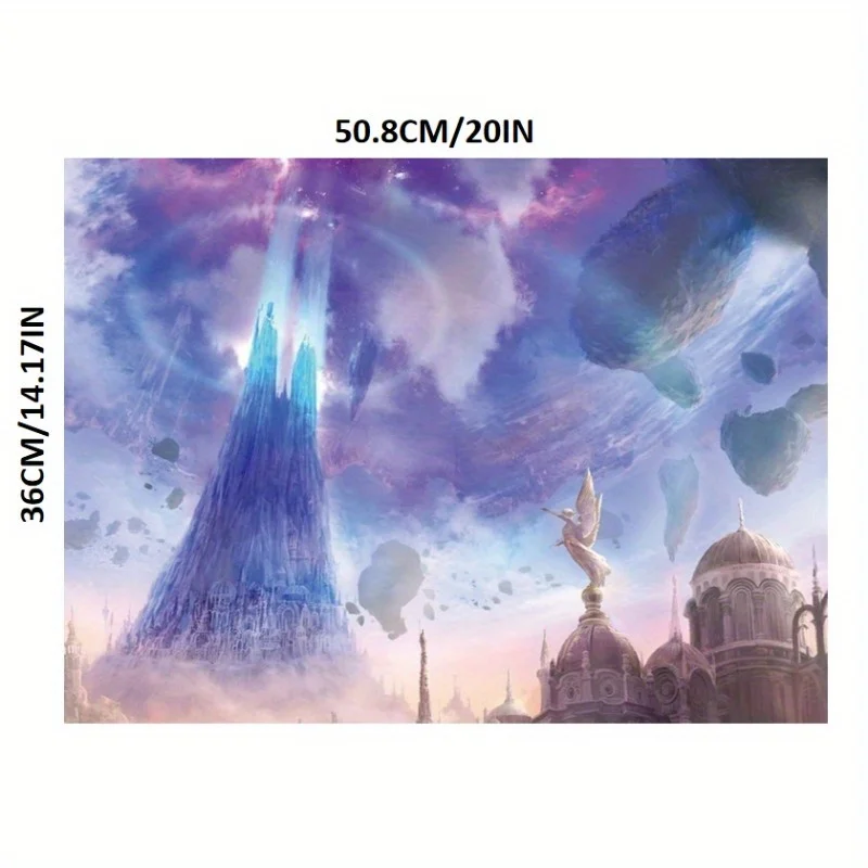 Puzzle papierowe dla dorosłych, 500 elementów, Wieża Wieczności, zabawna gra edukacyjna, dekoracja domu, dekoracja ścienna, zabawka antystresowa, zabawa i relaks.