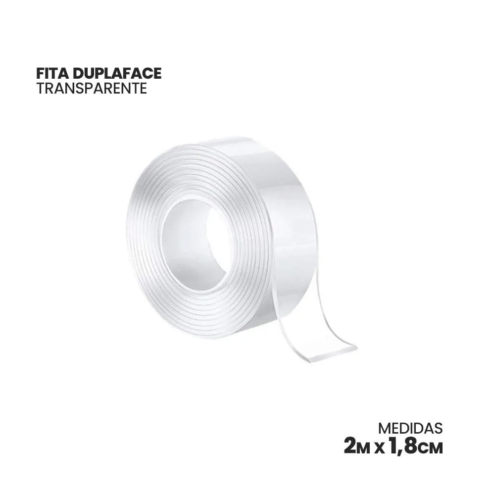 18mm X 2 Mts Transparent Extra Strong Double Sided Tape