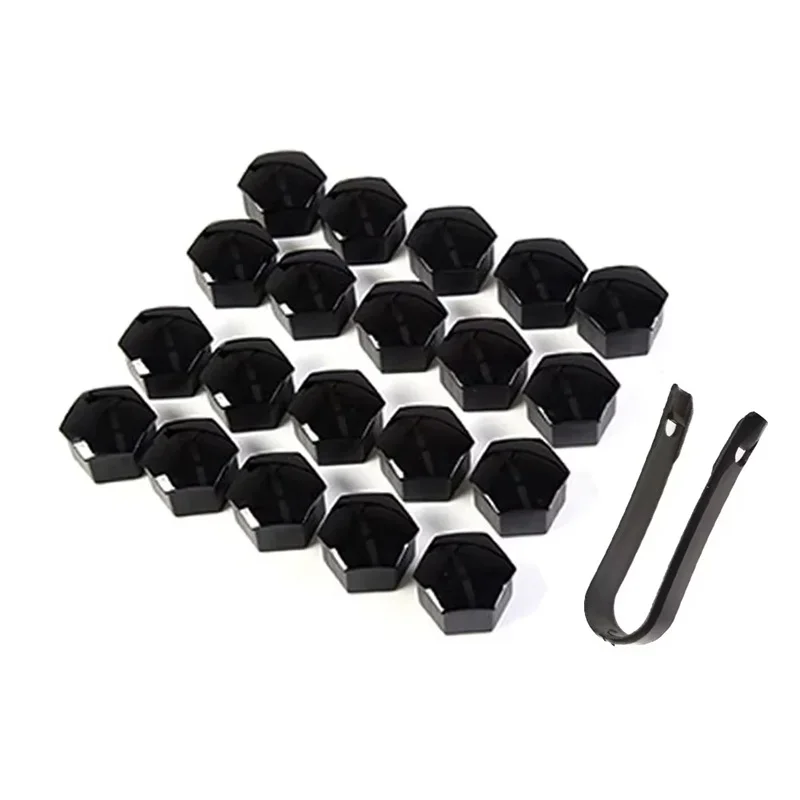 21mm 20 Stück/Set Auto-Radmutternabdeckungen Staubschutzkappen für Radnaben-Schraubenschutz für BYD Auto-Zubehör – Detail 8