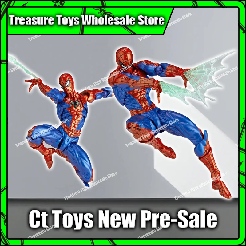 Ct Toys Spiderman Figure Amazing Yamaguchi Spider-Man Ver.2.0 Mafex Shf Spiderman Anime Action Figure Figurine Custom Gifts Toys