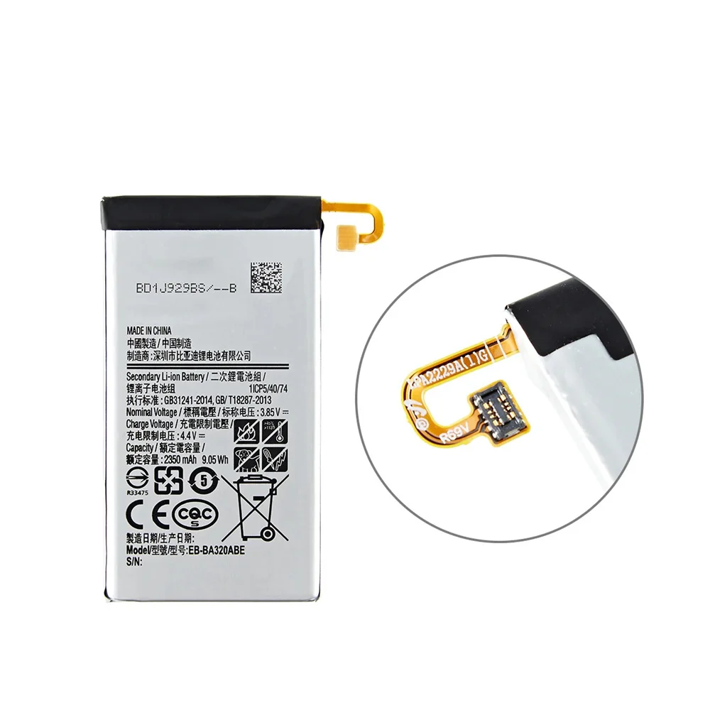 Genuine EB-BA320ABE 2350mAh Battery For Samsung Galaxy A3 (2017) A320 SM-A320F A320Y A320FL A320F/DS A320Y/DS Battery +Tools