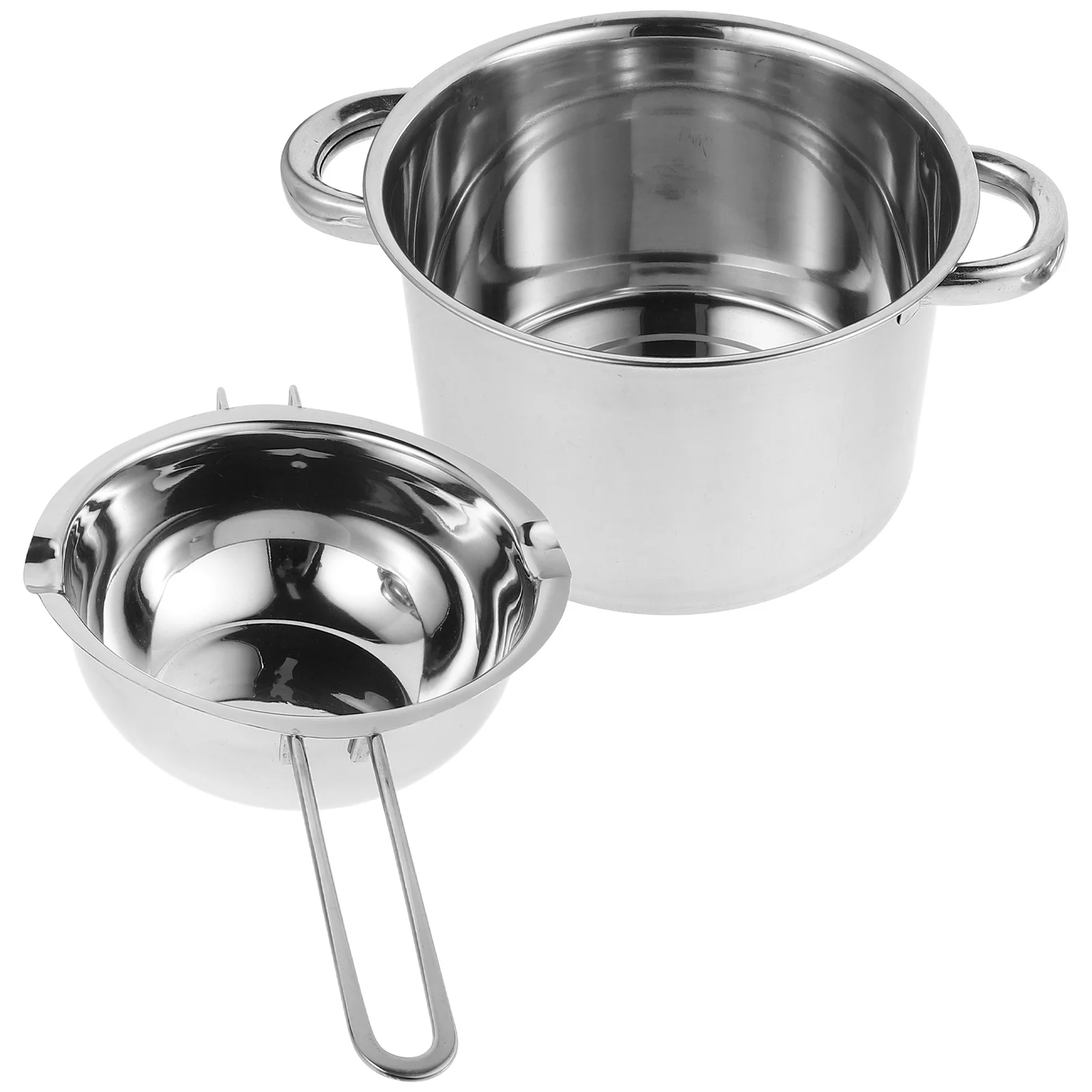 

1Set DIY Wax Melting Kit Stainless Steel Pot and Heater for Scented Candles Home Craft Melter Tool Accessory Set