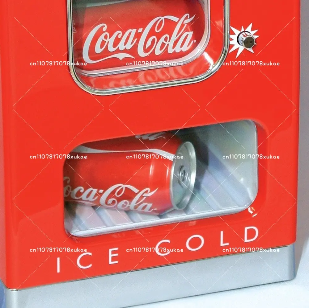 Mini vending machine 10 cans pop-up small refrigerator household