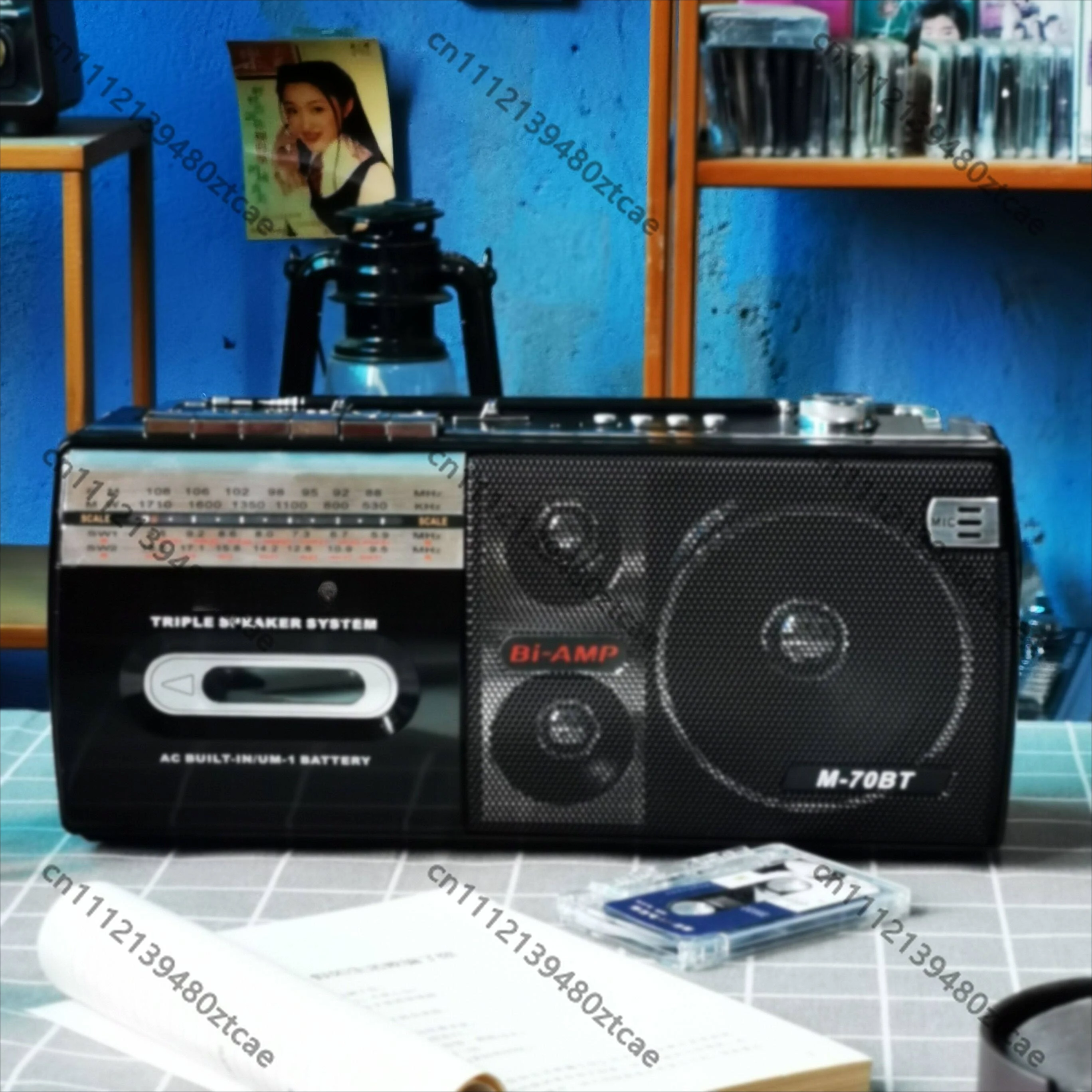 New Cassette Recorder Radio For Elderly Bluetooth Card All-in-one Audio Speaker