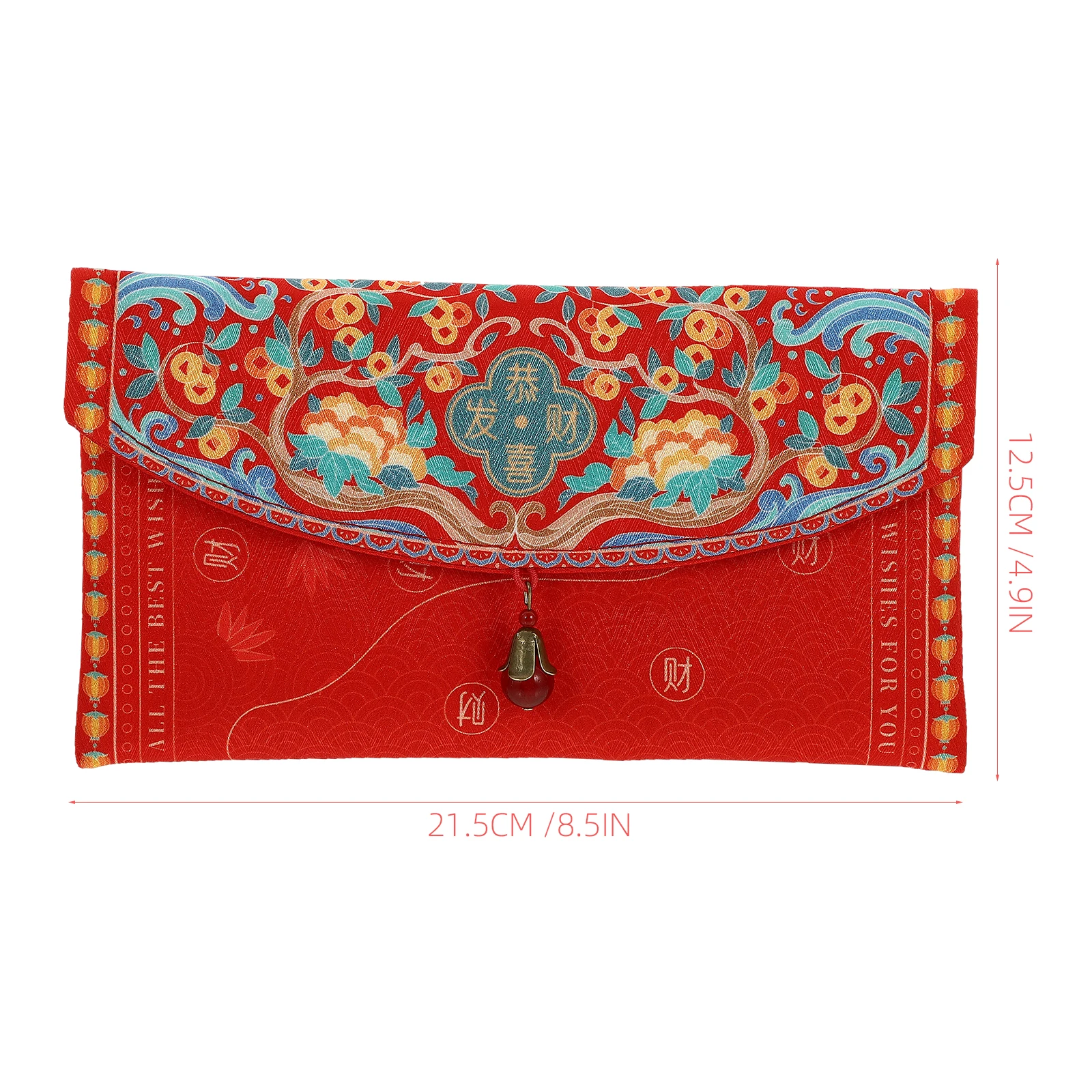 

Red Packet Envelope Money Envelopes New Year Lunar Twill Satin Lucky Chinese Pockets