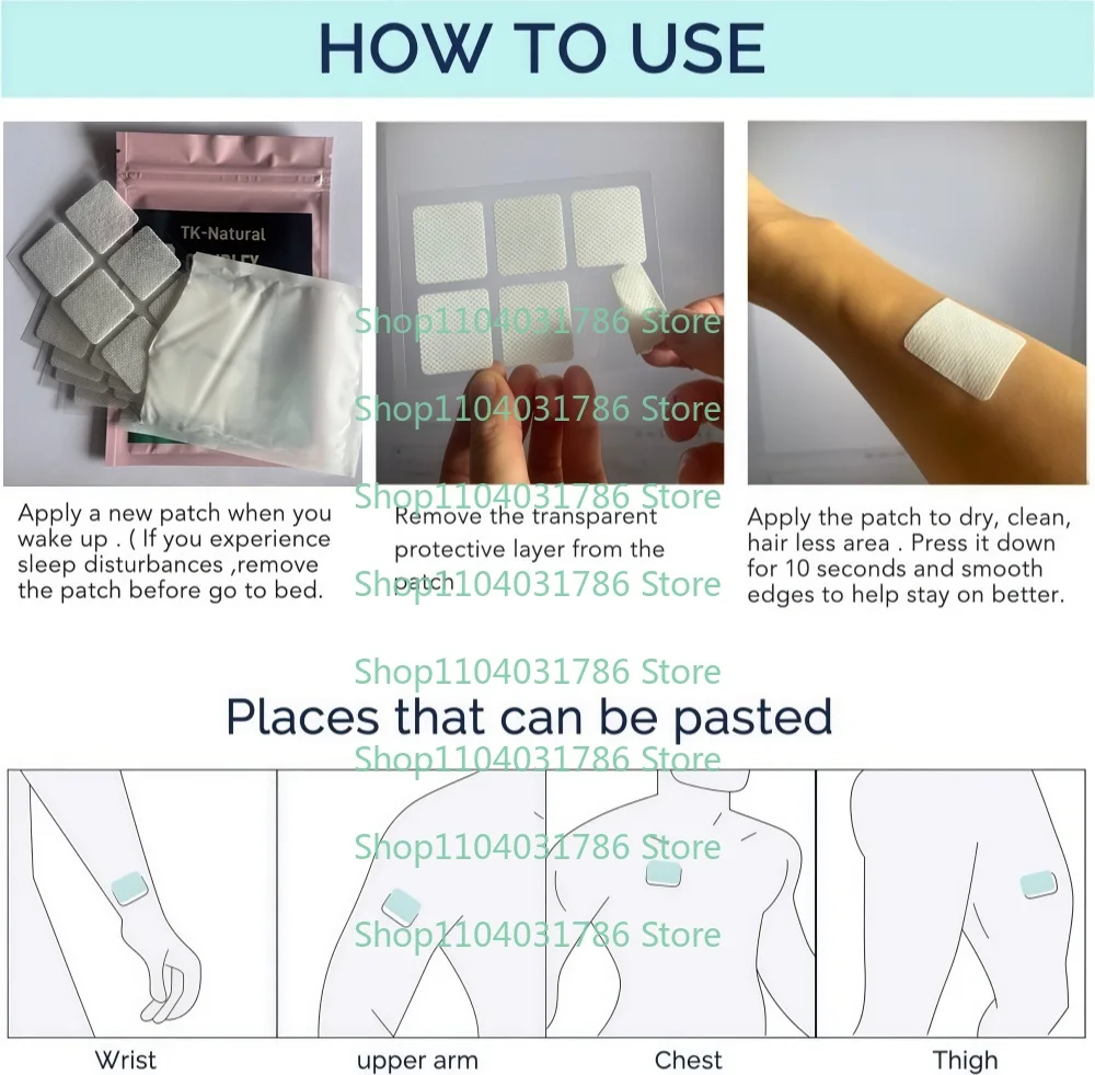 30 Patches Maca Root Transdermal Patches for Women & Men With Red, Yellow Maca Support Energy