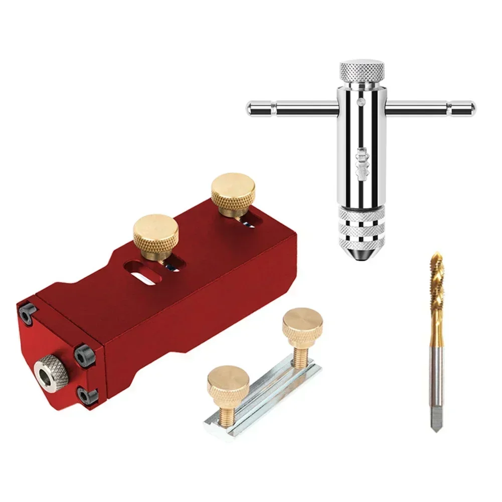 

Drill Guide Mechanical Punching Tool Drill Bits Drilling Locator Straight Hole Locator Carpenter Handle Tap Woodworking Tools