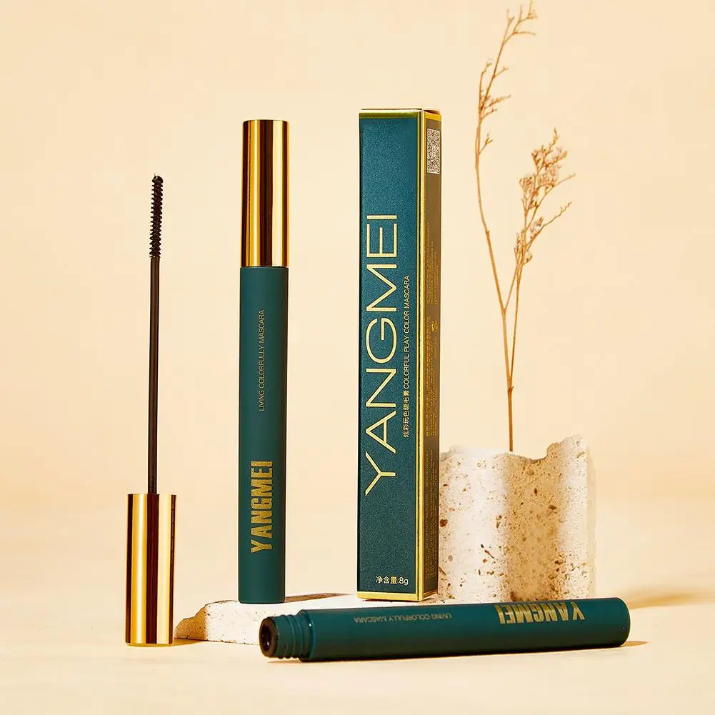 Mascara ultra-fin imperméable à l'eau, longue durée, sans bavures, cosmétiques pour les yeux, extension de cils allongée, mascara naturel, optique de curling