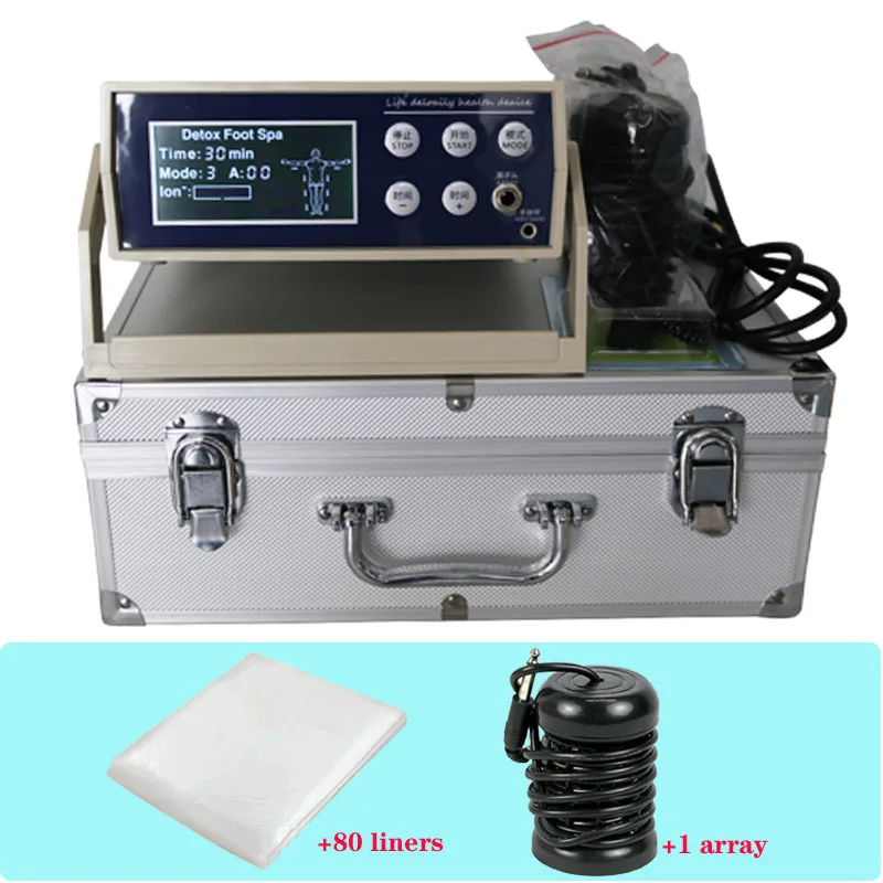 Health Care Ionic Cleanse Salon Machine Detox Foot Bath Ionic Detox Machine Spa New Version Simple and Easy Use