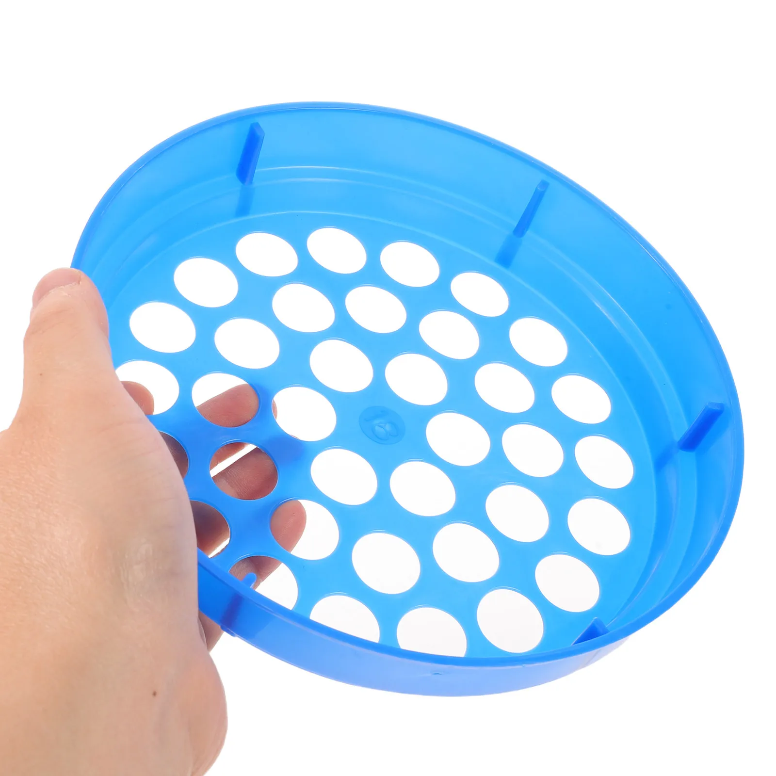 6Pcs Plastic Fruit Grading Board Blueberry Cherry Diameter Measuring Ring Tool Accurate Sorting Ruler for Orchard Packing