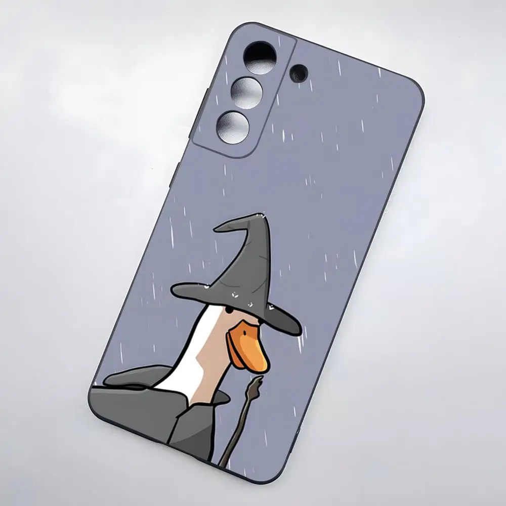 Cartoon Duck Goose Phone Case For Samsung A27 A37 A33 5G A54 A36 A35 A56 A52 A17 Shockproof Soft Cover