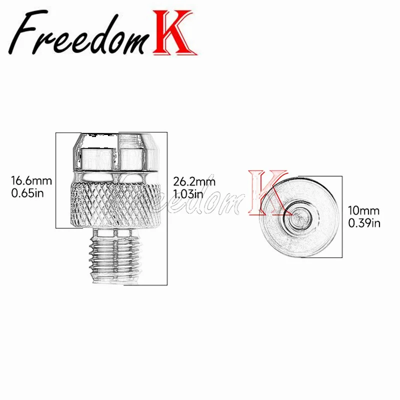 Fit For GSXS 750 1000 GT GSX-S GSXS750 GSXS1000 GT GSX-S750 Motorcycle CNC Accessorie M10*1.25 Mirror Hole Plug Screw