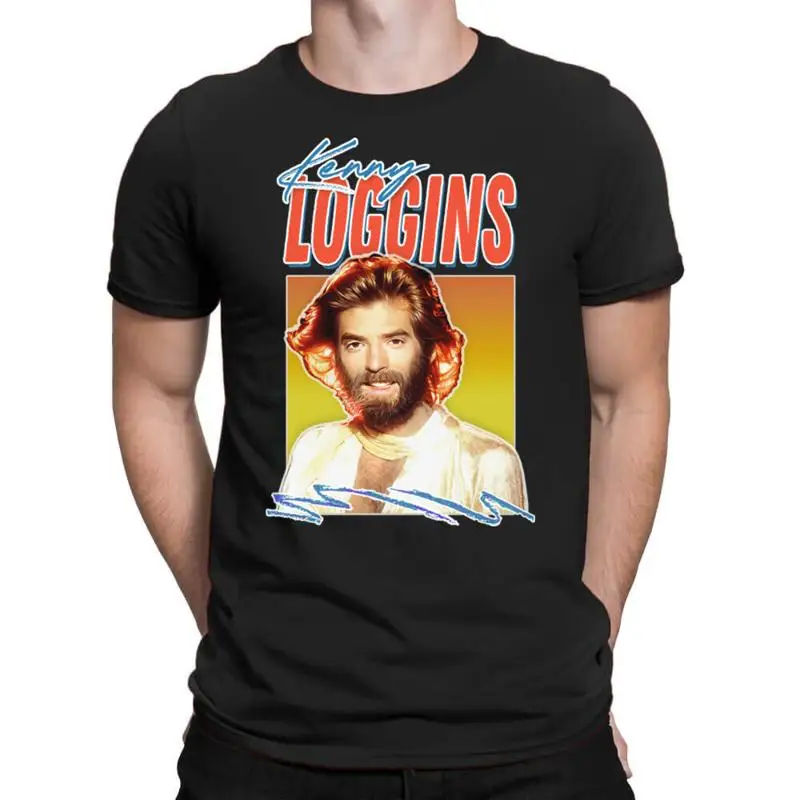 Best To Buy Dark Kenny Loggins 70S Retro Aesthetic Art Design T Shirt S 5Xl