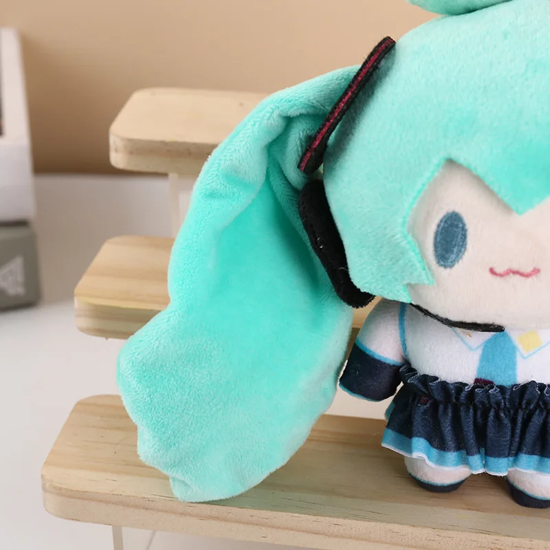 Kawaii Girls Plush Pendant Keychains Green Pink Women Child Backpack Bag Hanging Doll Pendant  Gift