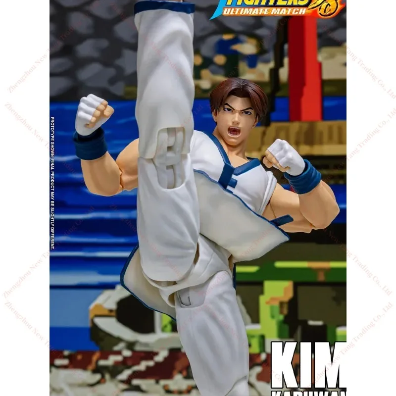 Original Storm Toys Kim Kaphwan THE KING OF FIGHTERS 98 UM SKKF16 1/12 PVC Anime Action Figures Model Collection Toy Gift