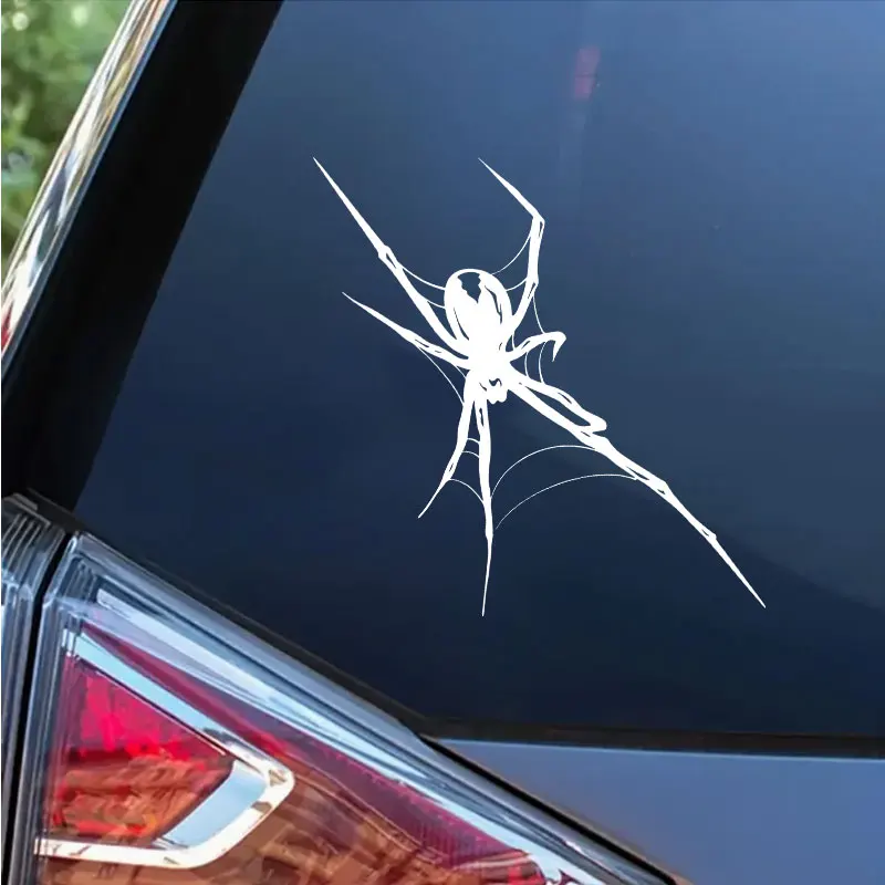 1PC Spider Motorcycle Sticker Waterproof Vinyl Decal for Motorbike Side Panel Fuel Tank Car Window Rear Bumper Electric Scooter view 6