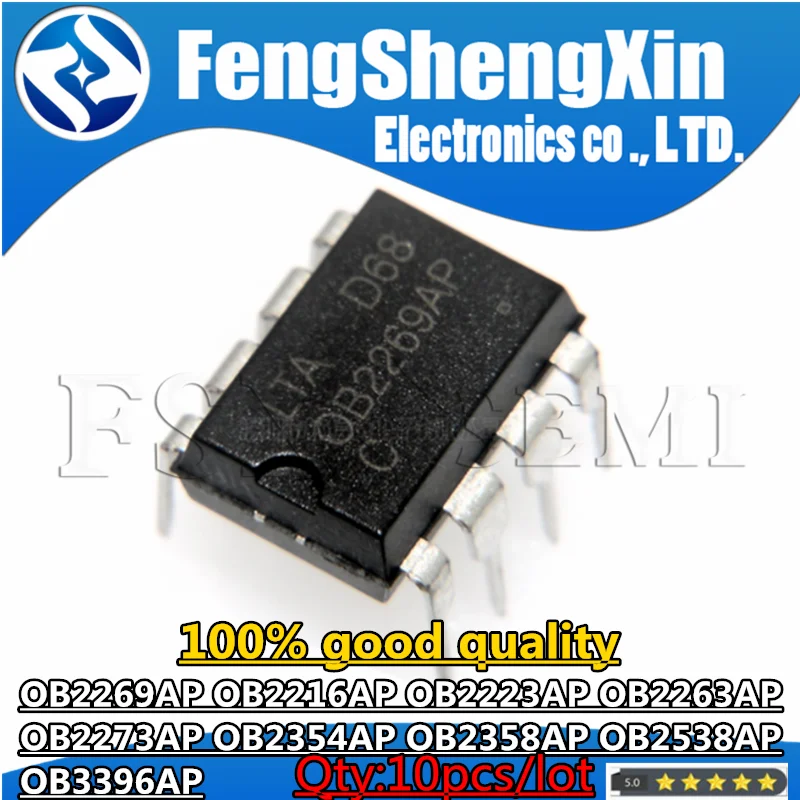 

10pcs OB2269AP DIP-8 OB2269 OB2216AP OB2216 OB2223AP OB2263AP OB2263 OB2273AP OB2273 OB2354AP OB2358AP OB2358 OB3396AP OB2538AP