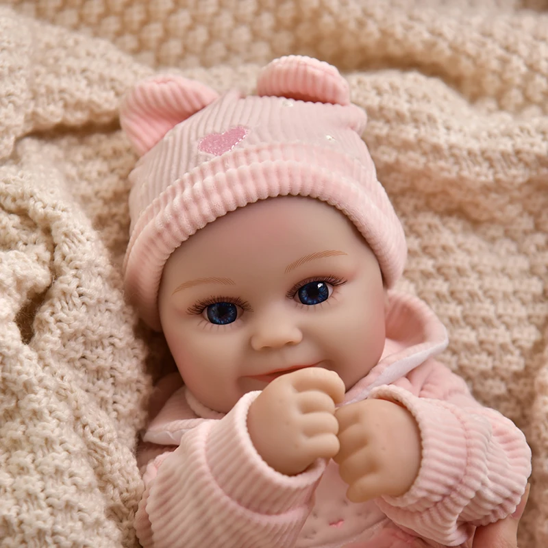 دمية طفل واقعية تولد من جديد للفتيات ، ألعاب مادي أنيقة ، دمية ابتسامة ، 40 ، 16in #4