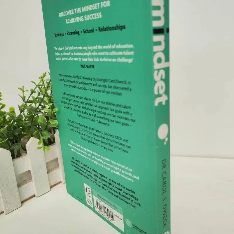 Mindset Updated Edition By Dr Carol S. Dweck Changing The Way You Think To Fulfil Your Potential Book in English