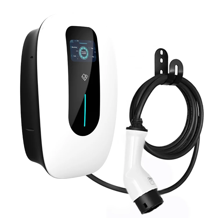 Wallbox 7kW Ac Ev Byd Charger Car Electr with  App Control Car Charger Station Ev Charger
