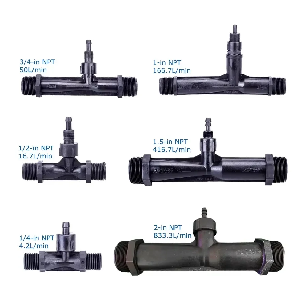 2026 In stock AMBOHR AVT Series Injector Aerator Ejector Venturi System Venturi Para Estanques Ozone Venturi Mixing For Fertiliz