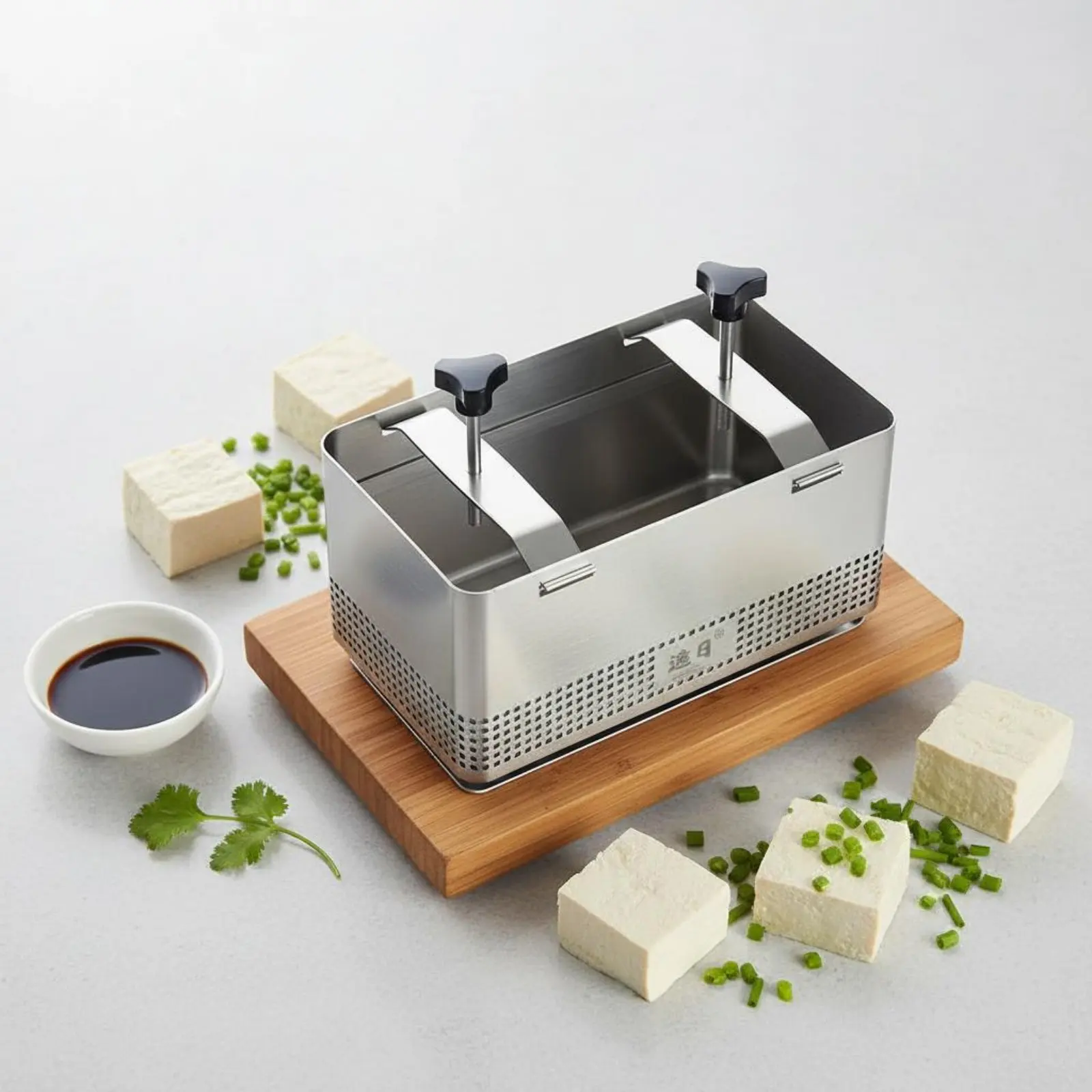 

Tofu Press Press Easy to Clean Stainless Steel Tofu Press Adjustable Paneer Press Long-Lasting Kitchen Gadget Versatile