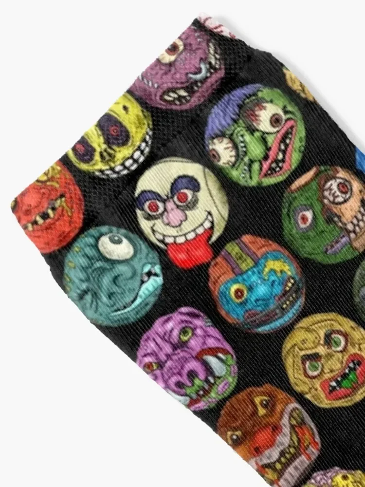 Madballs first and second run Socks New year's designer funny gifts Socks Girl Men's