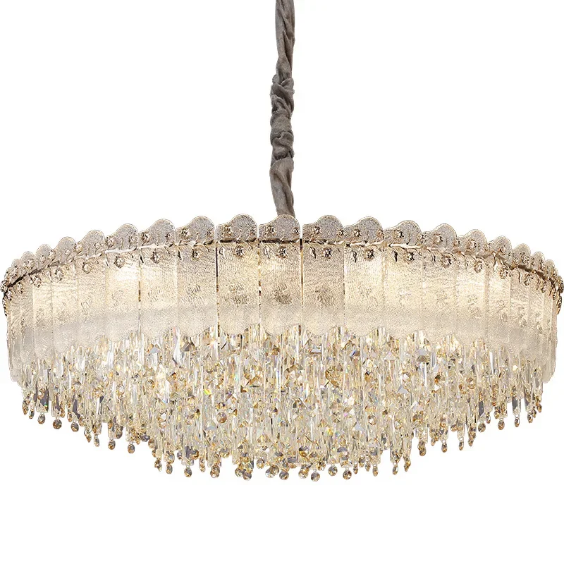 Crystal Chandelier Living Room Light Dining Room Light Bedroom Master Bedroom Room Light Luxury Hanging Ceiling Fixture