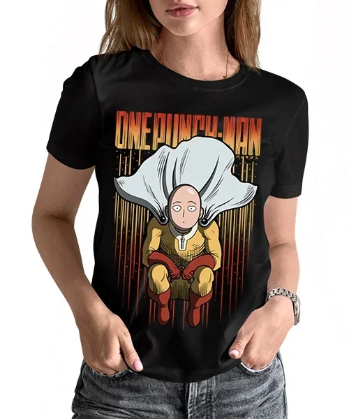 Camiseta unisex One Punch-Man Cotton anime T-shirt