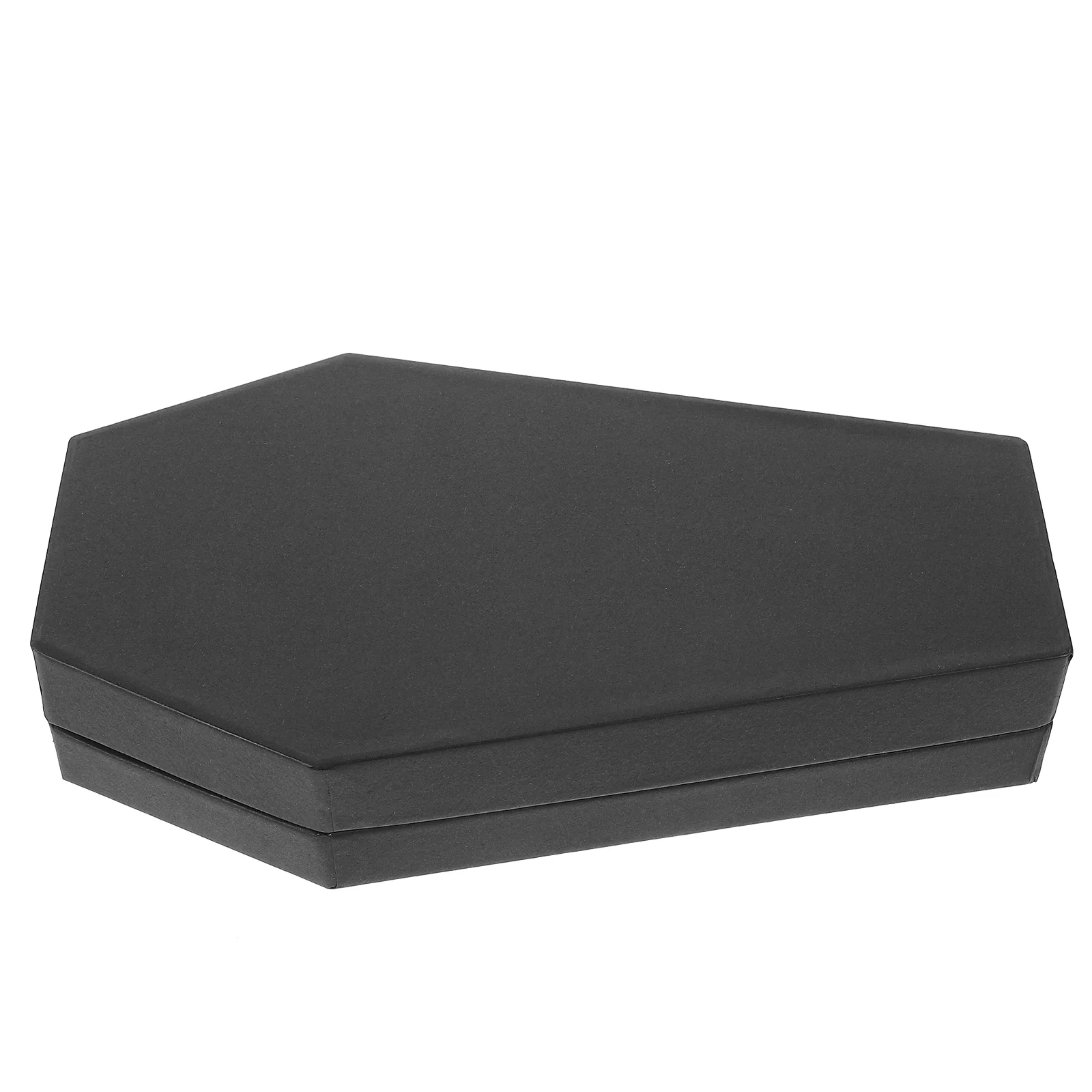 Mini Gothic Coffin Gift Box Halloween Jewelry Storage Present Case Black Ring Holder Treat Container Party Favor Wrap