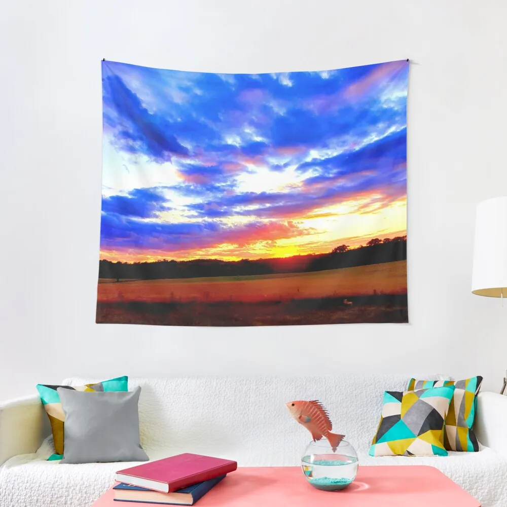 

Wisconsin Sunset Tapestry Room Decorations Aesthetic Bathroom Decor Wall Carpet Tapestry