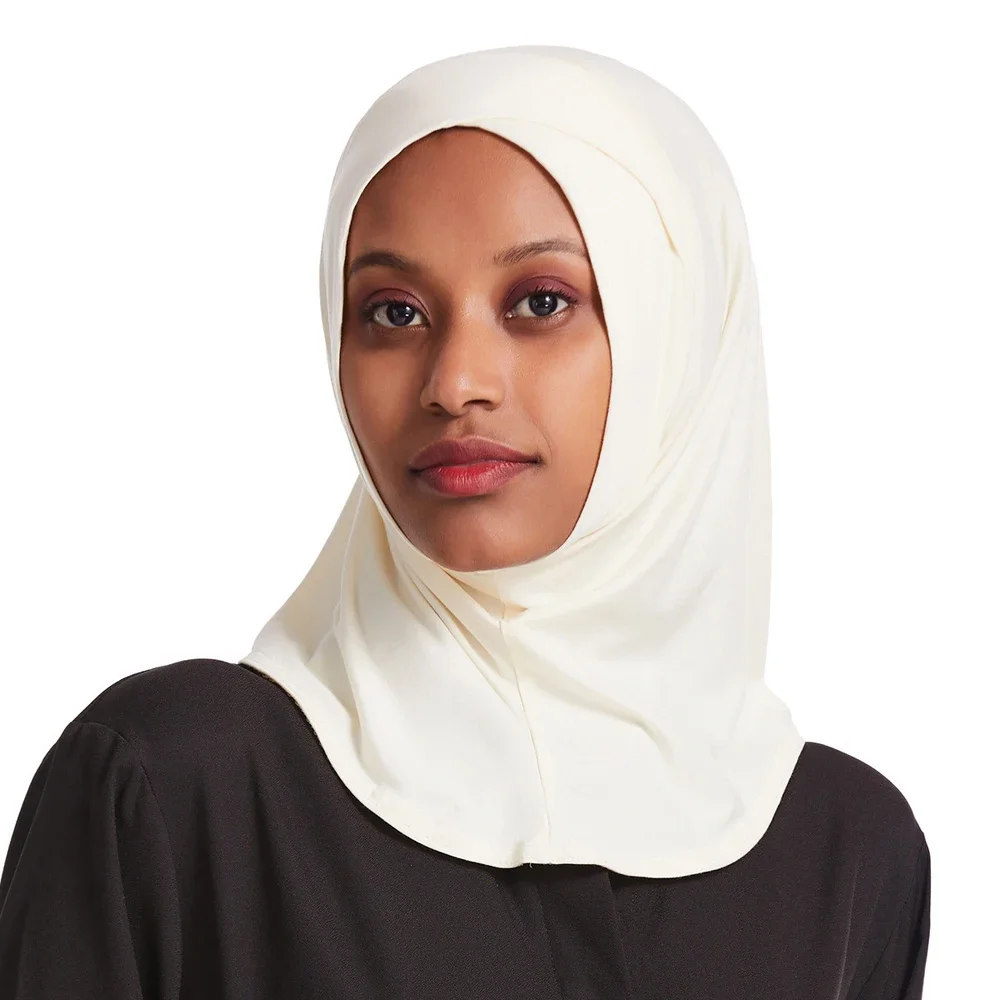 Hidżab One Piece Amira Turban Podszewka Pod Hidżab Czapka Wewnętrzna Muzułmańska Damska Chusta Natychmiastowa Islamska Chusta na Głowę Szal Arabski Niqab