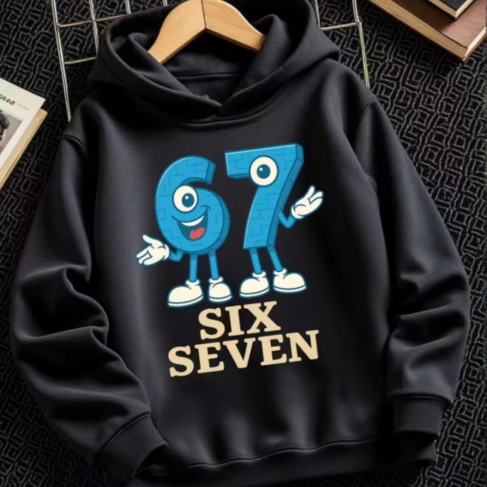 

Толстовка с мультяшным принтом CLOOCL Number 67, осенне-зимняя модная мужская одежда