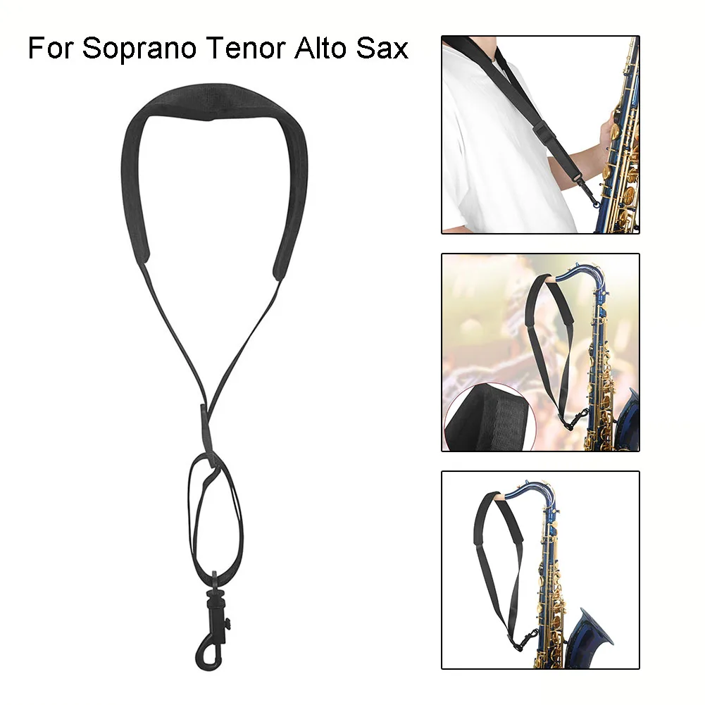 Adjustable Saxophone Neck Strap Saxophone Neck Strap Breathable Comfortable Saxophone Strap Tenor Sax High Quality