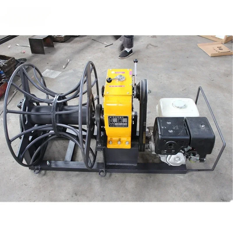 Suitable for 5 Ton Cable Traction Winch Machine to Pull Electric Cable