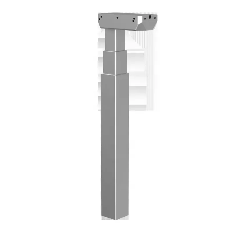 Adjustable Desk Legs with Anti Collision Block Quiet Office Lift Column Safe Standing Workstation Support Heavy Duty