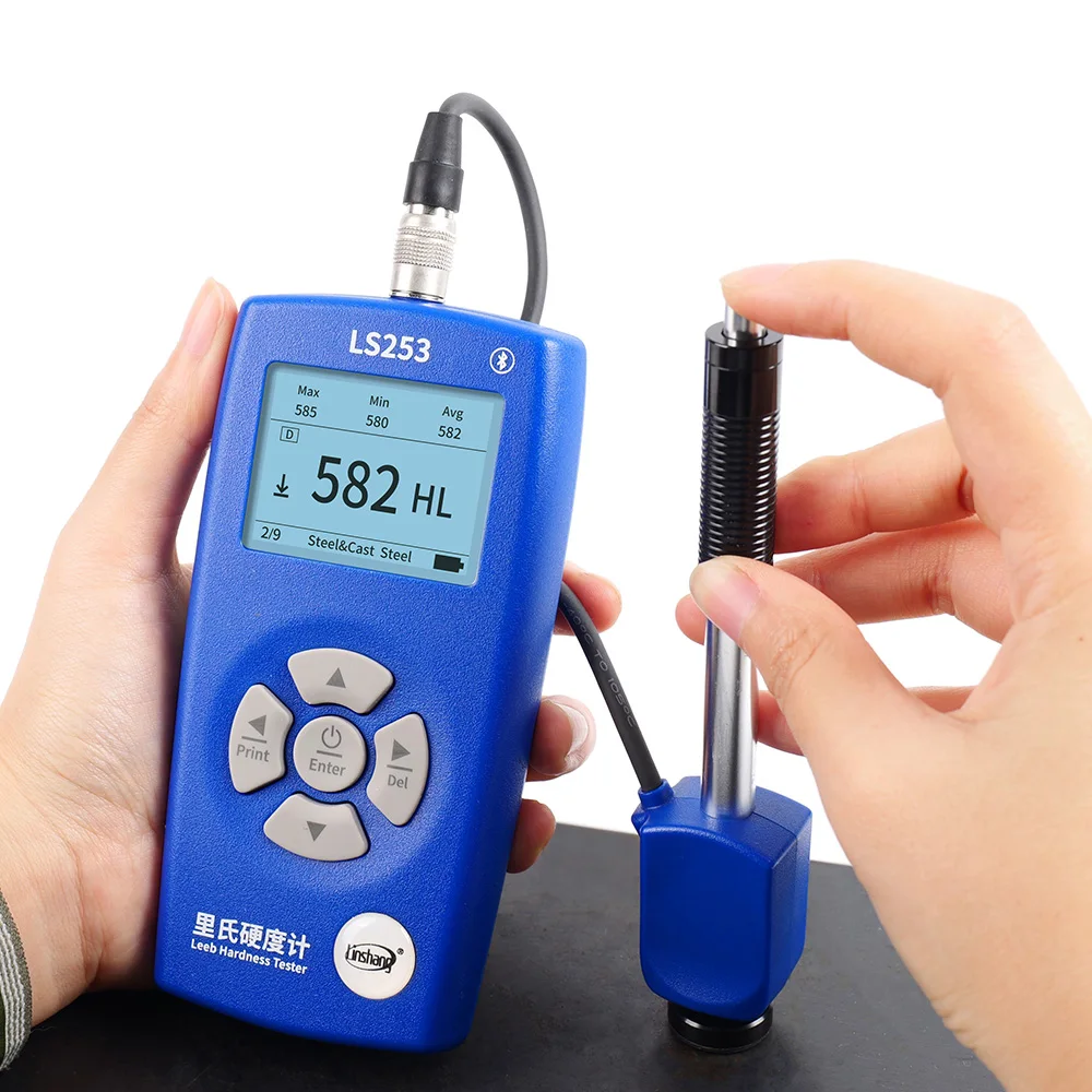 Price LS253 Leeb Stainless Steel Hardness Tester Portable Leeb Hardness Tester for Steel