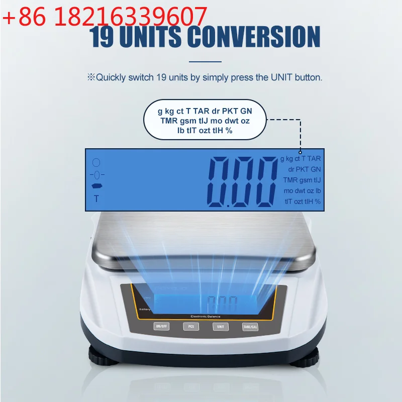 YAO 5kg Precision Jewelry Scale 0.01g Lab Digital Electronic Analytical Balance CE Certified 2kg Kitchen Weighing Scales