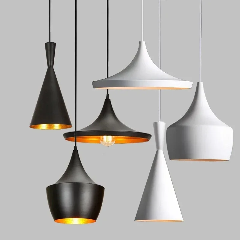 

Metal Retro Vintage Pendant Lights E27 AC110-240V Hanging Lamp for Restaurant Kitchen Light Aisle Dinging Room Lamp